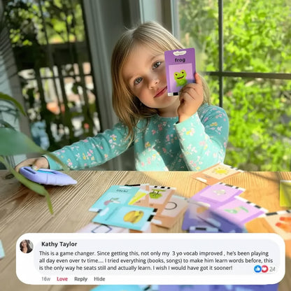 Talking flashcards