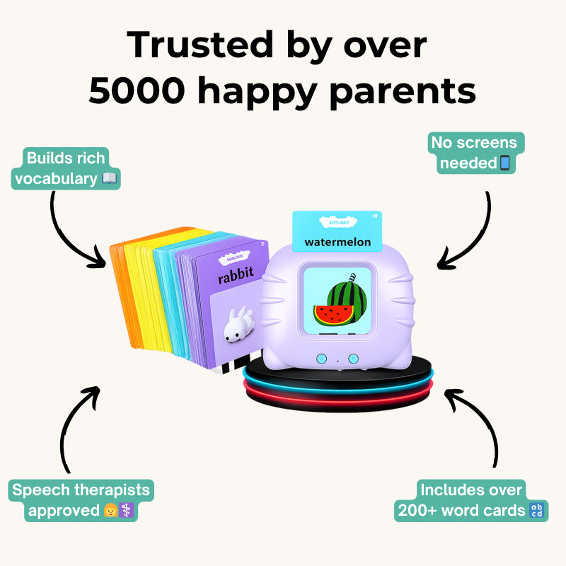 Talking flashcards