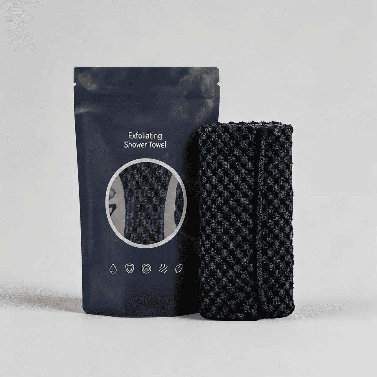 Twocade Exfoliating Shower Towel