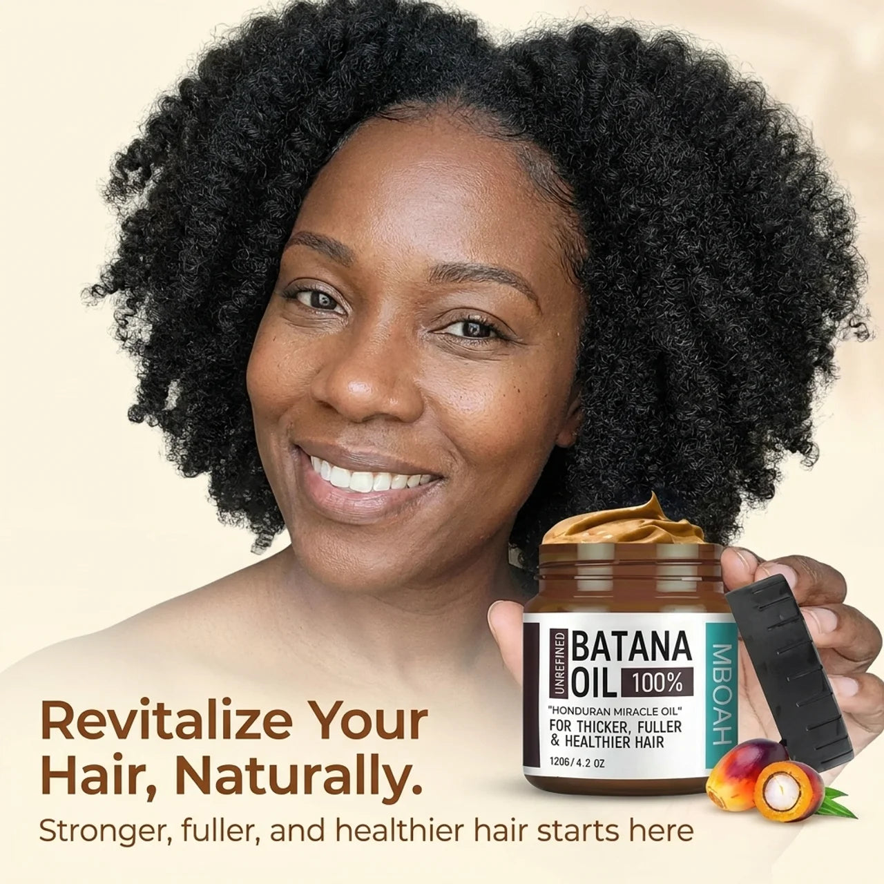 Batana Natural Hair Growth Oil