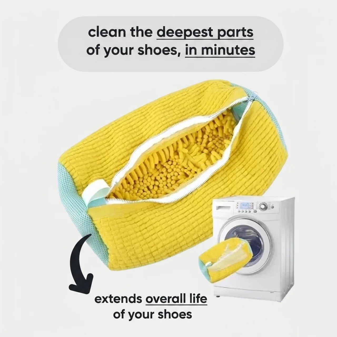 Laundry shoe bag
