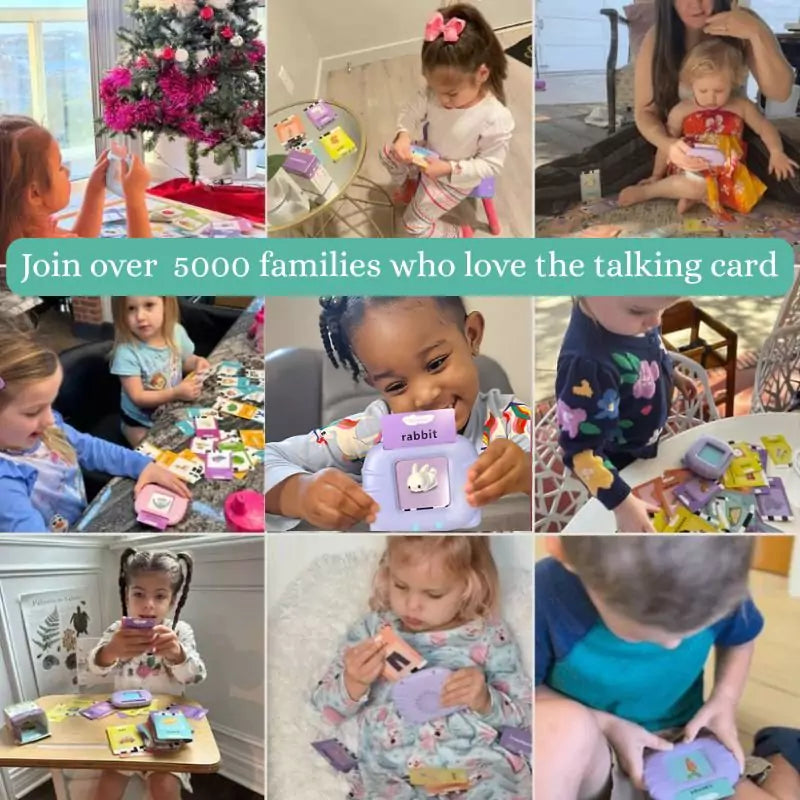 Talking flashcards